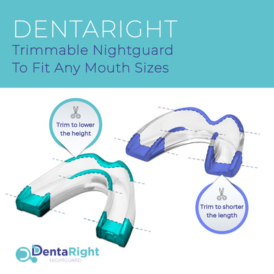 OraHefty: Moldable Nightguard Recommended for Regular Sized Mouth & for Mild to Heavy Teeth Grinders