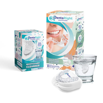 OraHefty: Moldable Nightguard Recommended for Regular Sized Mouth & for Mild to Heavy Teeth Grinders